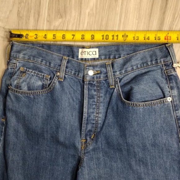 Ética Classic Blue Denim Jeans size 29 brand new w out tags - Picture 4 of 11